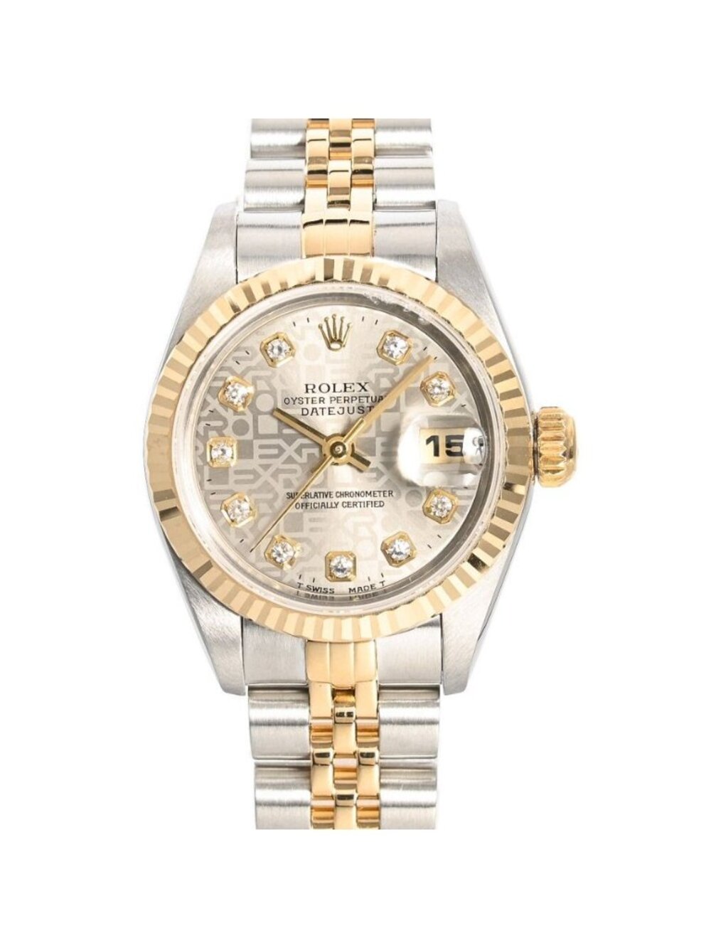 Rolex Watch Datejust Gold
